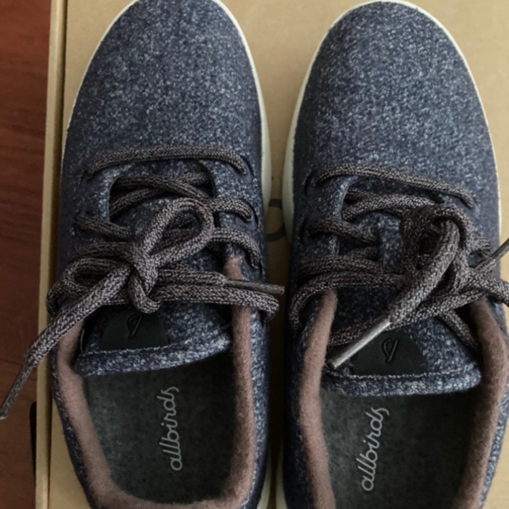 ALLBIRDS Womens Wool Runners MATTERHORN Dk Gray Sneaker Shoe Limited Ed NEW Sz 8 - Picture 3 of 7